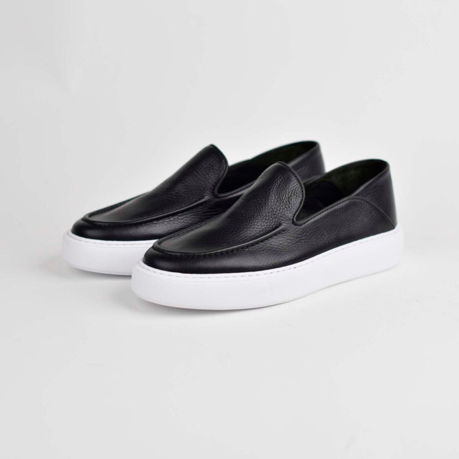 Mocassins sports en cuir - Ref 023