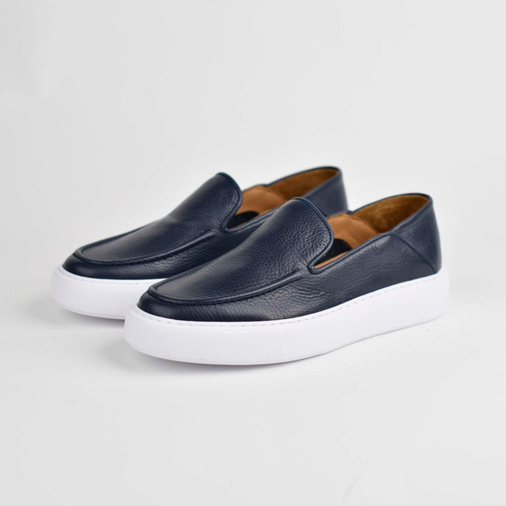 Mocassins sports en cuir - Ref 023