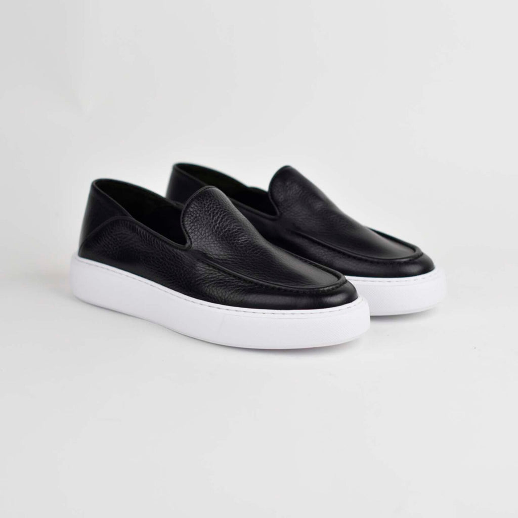 Mocassins sports en cuir - Ref 023