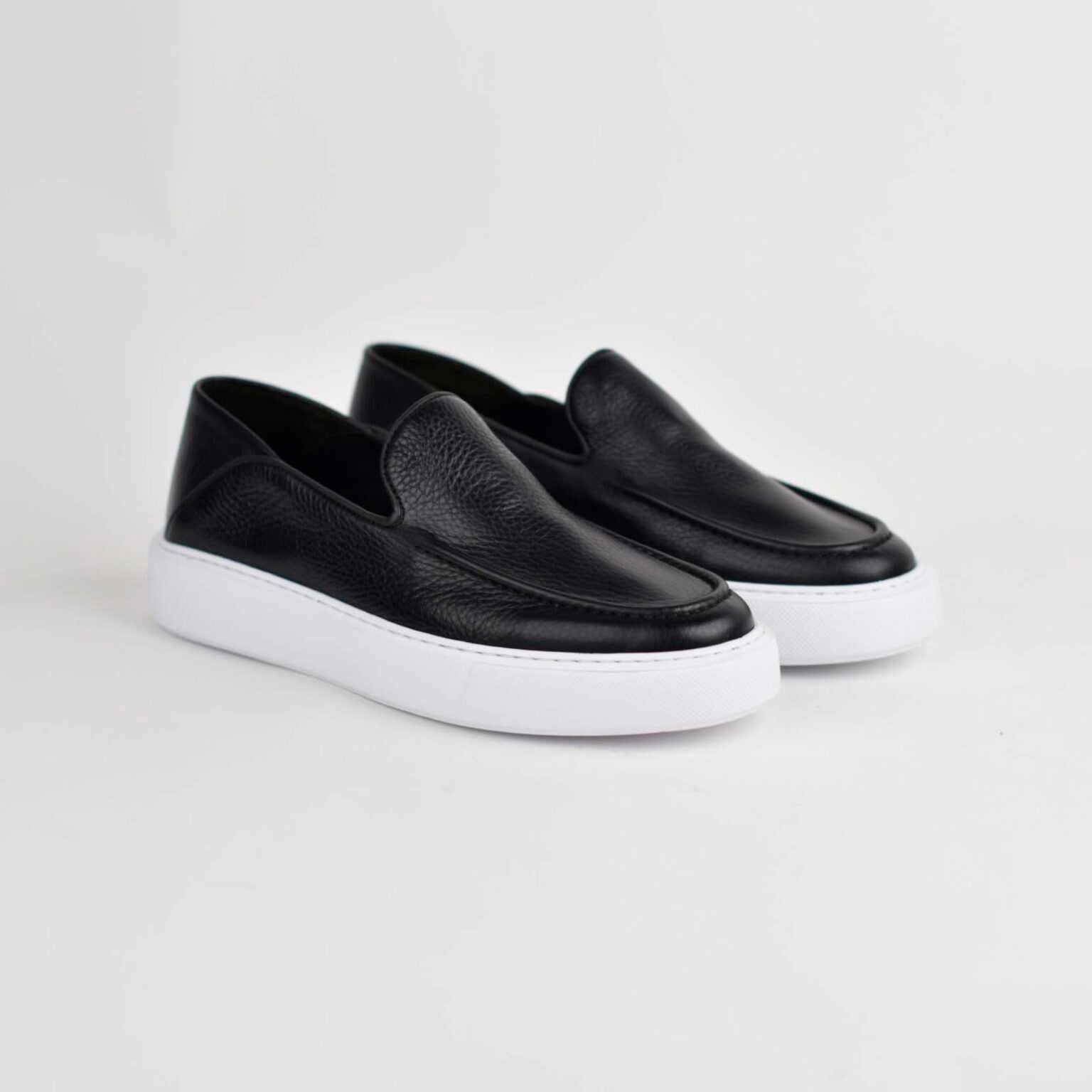 Mocassins sports en cuir - Ref 023
