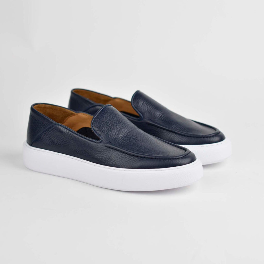 Mocassins sports en cuir - Ref 023