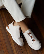 Sneaker en cuir premium - 017