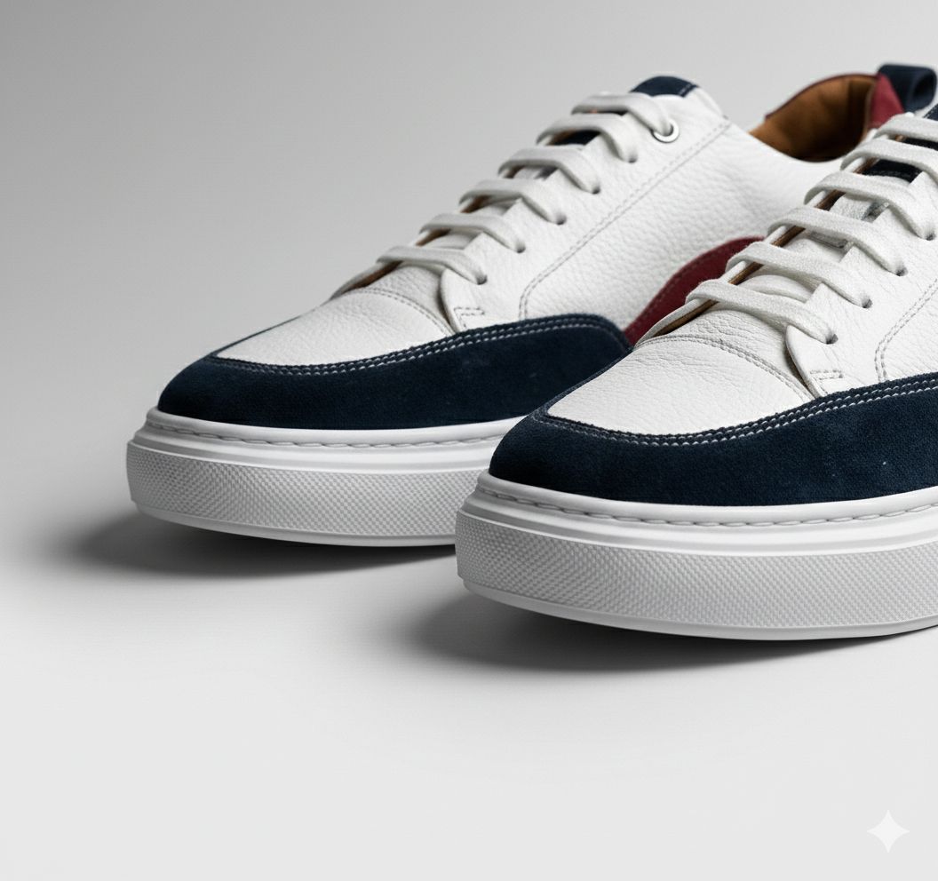 Sneaker cuir premium - 001