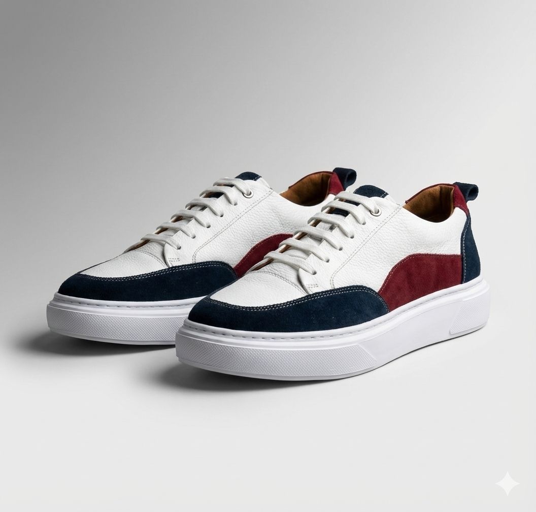 Sneaker cuir premium - 001