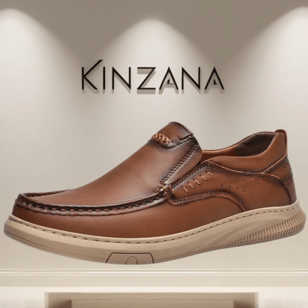 Mocassain homme cuir - K08